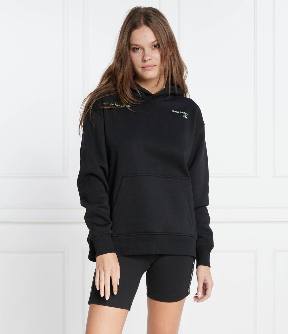 Худи BACK HYPER REAL CALVIN KLEIN JEANS - черный(J20J222225)