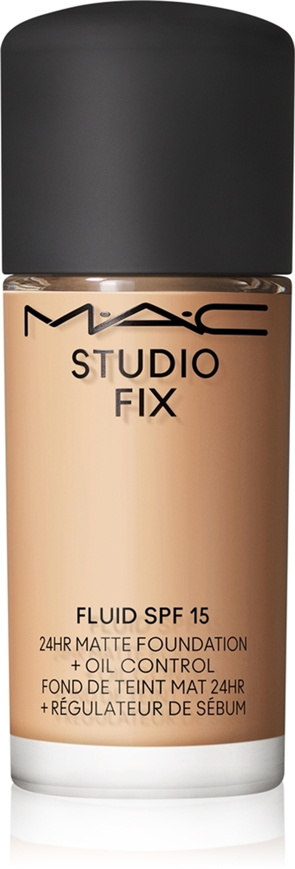 MAC Cosmetics Mini Studio Fix Fluid SPF 15 24HR Matte Foundation + Oil Control - Матирующая тональная основа SPF 15, 15 ml