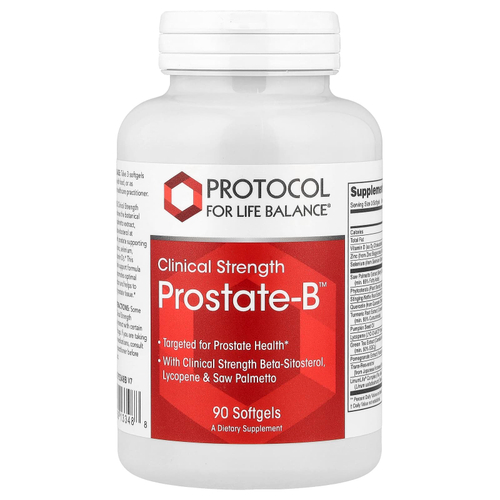 Protocol for Life Balance, Prostate-B™, с клинически доказанной эффективностью, 90 капсул