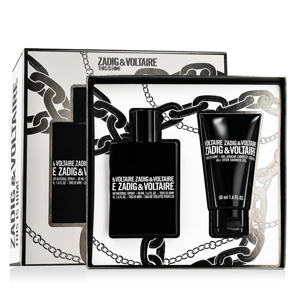 Zadig &amp; Voltaire This is Him EDT 50 ml + SG for Body &amp; Hair 50 ml (man) 1 pcs