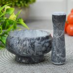 Ступка с пестиком 9*4,5см мрамор, 884-342