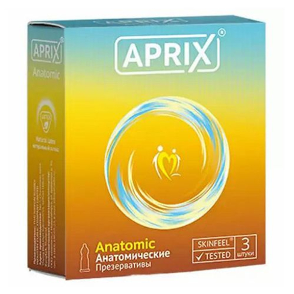 Презервативы APRIX Anatomic анатомические 3 шт.