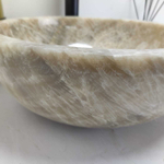 Каменная раковина из оникса Bowl Grey Small TinLip BO-00582 TinLip 1.9 cm (40*40*15см)