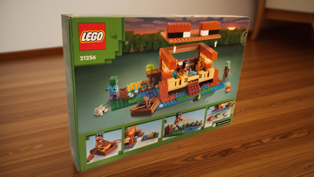 LEGO Minecraft 21256 «Лягушачий домик» — природа и приключения