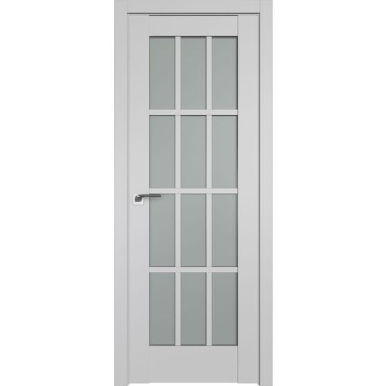 Фото межкомнатной двери unilack Profil Doors 102U манхэттен стекло матовое