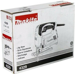 Лобзик Makita 4329  {450Вт,500-3100об\м, ход-18мм, рез-65мм,1.9кг, кор, маятн, Al подошва} ОРИГИНАЛ