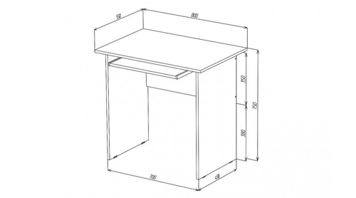 Стол Техно Дуб Вотан