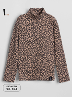 Водолазка/Леопардовый/LRTT-254/00-0030741/140