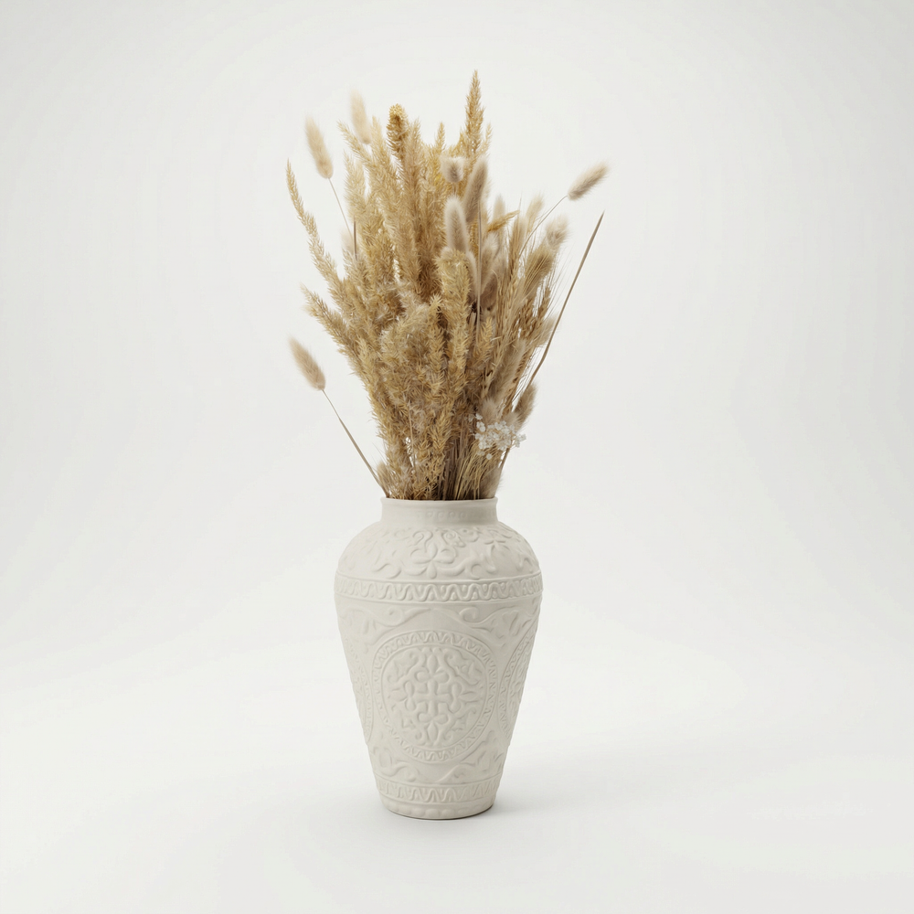 Авторская керамическая ваза ручной работы