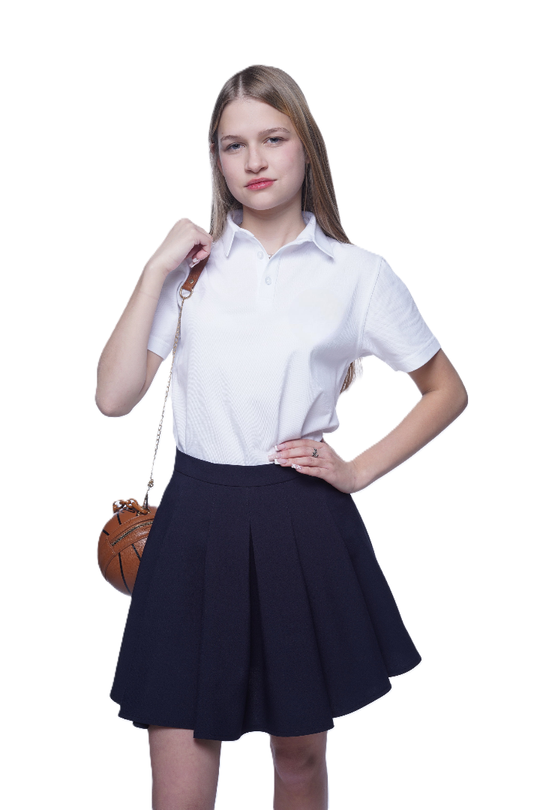 Поло короткий рукав для девушек