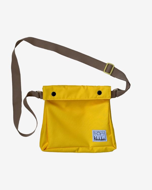 Сумка Конверт M желтая - фото 1