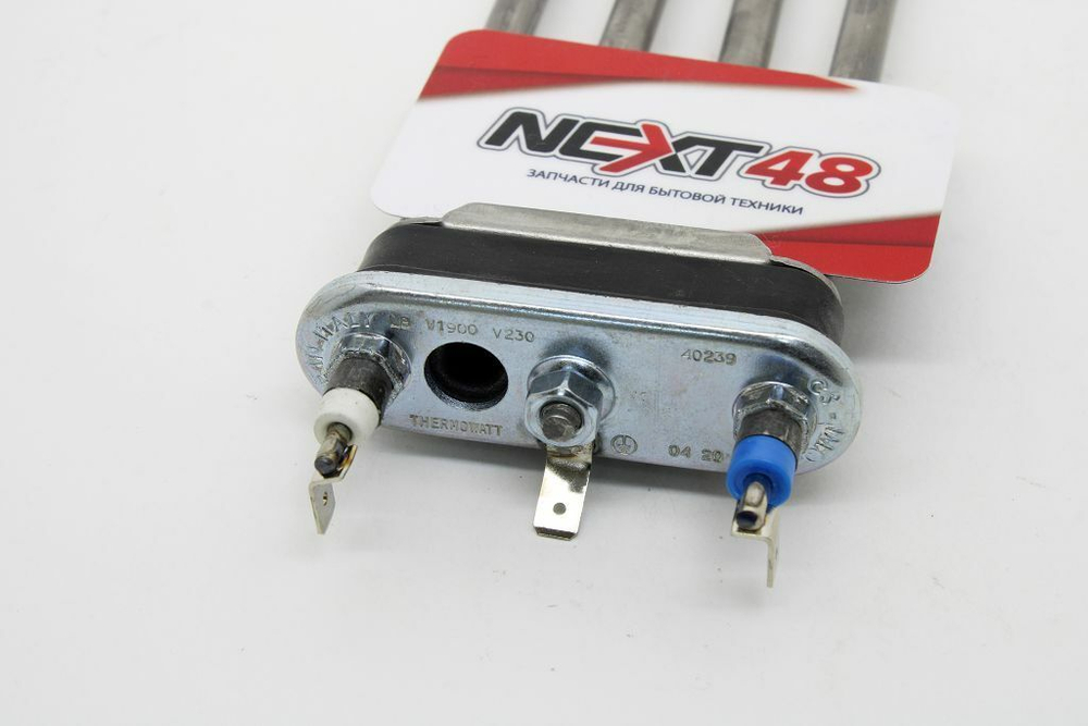 Тэн 1900W 524023900 (3406049) HTR004AD, 651016527, 273277, с отверстием, с буртом (L=185x130mm) ARDO