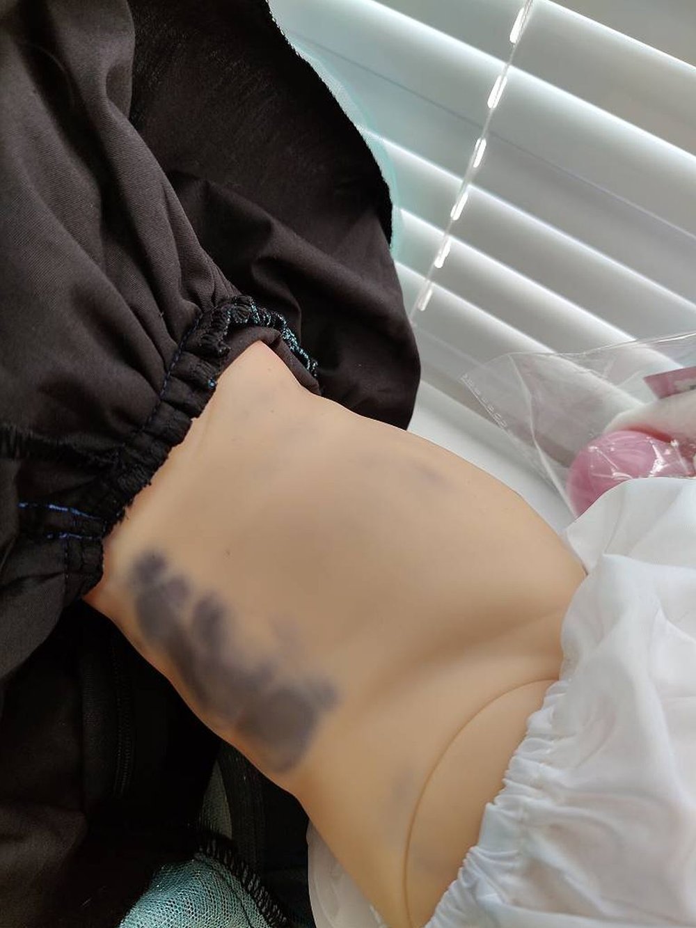 Уценка Кукла Реборн виниловая 55см в пакете (FA-380)