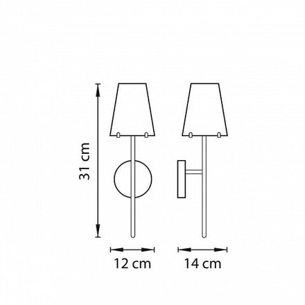 Бра Lightstar Diafano 758612