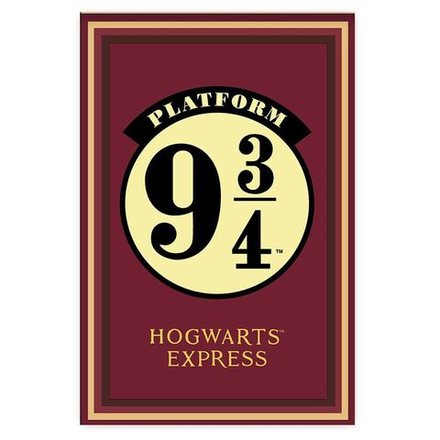 Блокнот А7 40л скоба "Гарри Поттер" клетка