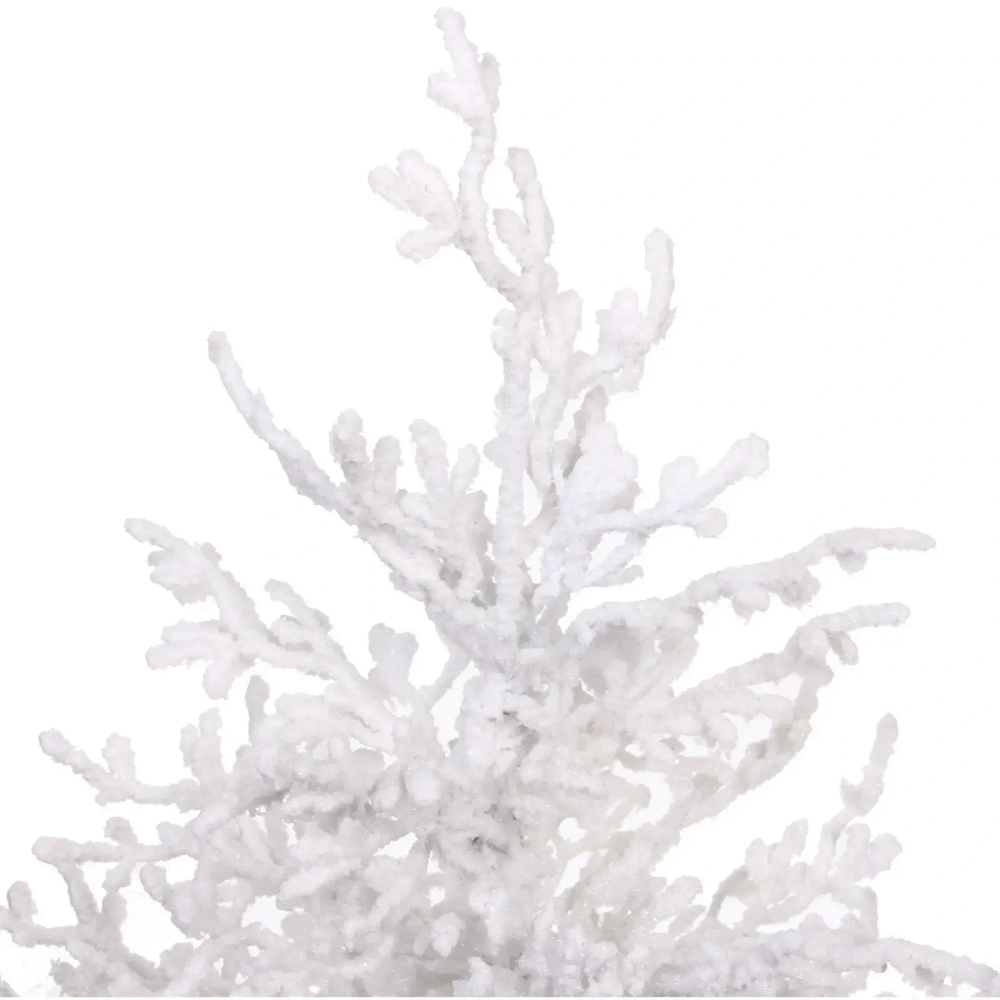 Ёлка в горшке «Метель» 90 см, резина (95 веток)