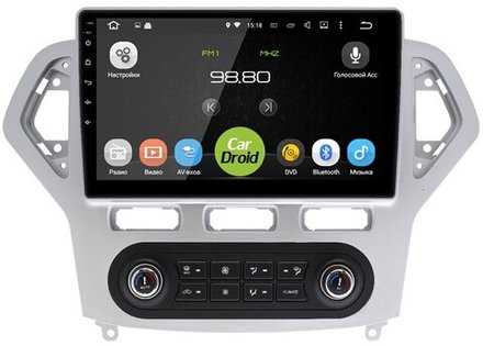 Магнитола для Ford Mondeo 4 2007-2010 - Roximo RM-1708 Android 12, 8-ядер, 4/64Гб, SIM-слот