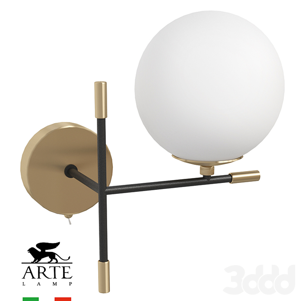 Бра Arte Lamp Arkab A2225AP-1BK