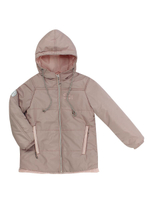 Куртка для девочек "Кими" 28, 110р, св.какао/св.персик