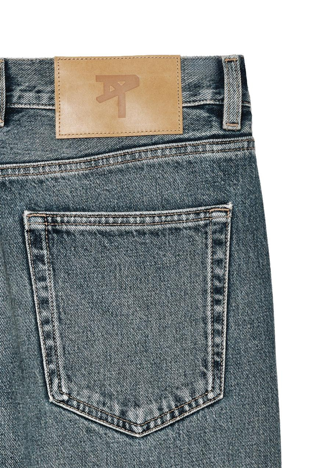 ZARA ДЖИНСЫ С ПРЯМЫМИ ШТАНИНАМИ, ТЕМНО-СИНИЙ