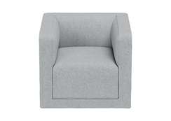 Кресло Cube (светло-серый, твид)