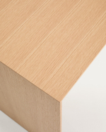 Письменный стол из дубового шпона Litto, 140 x 60 см