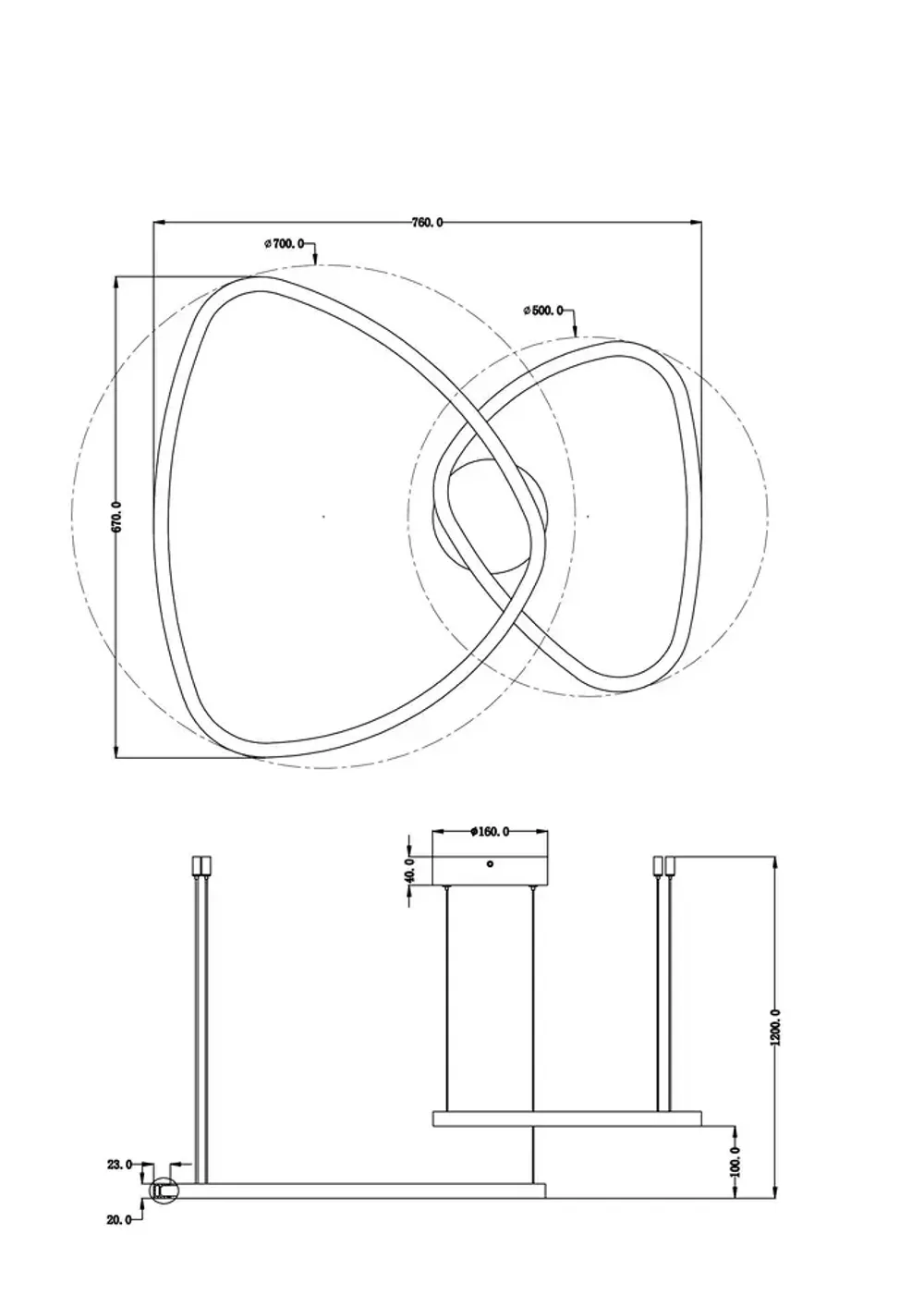 Подвесная люстра Arte Lamp