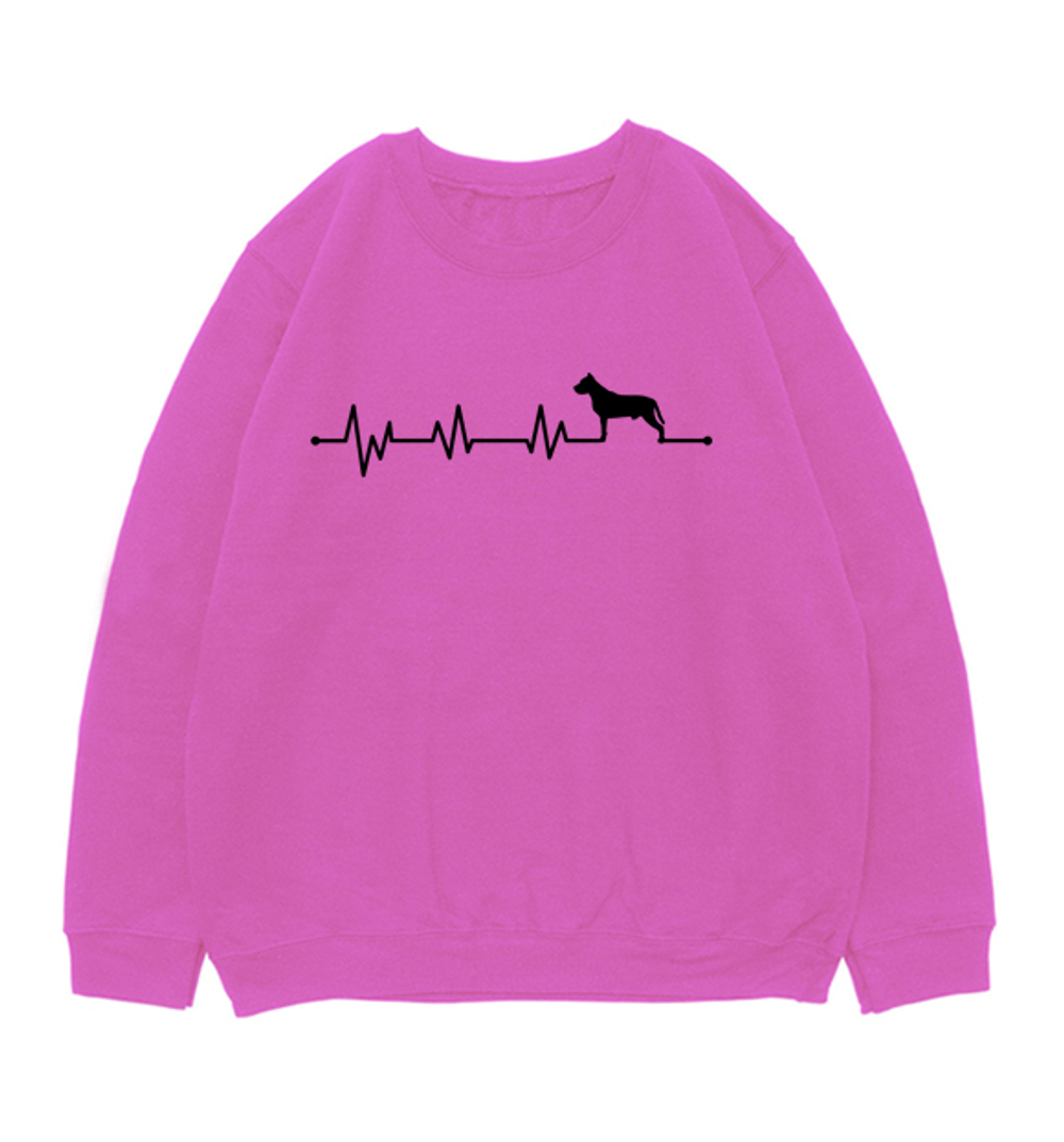 Свитшот "Стафф -сердечный ритм"