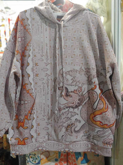 Худи "Азия", по мотивам традиционной азиатской графики