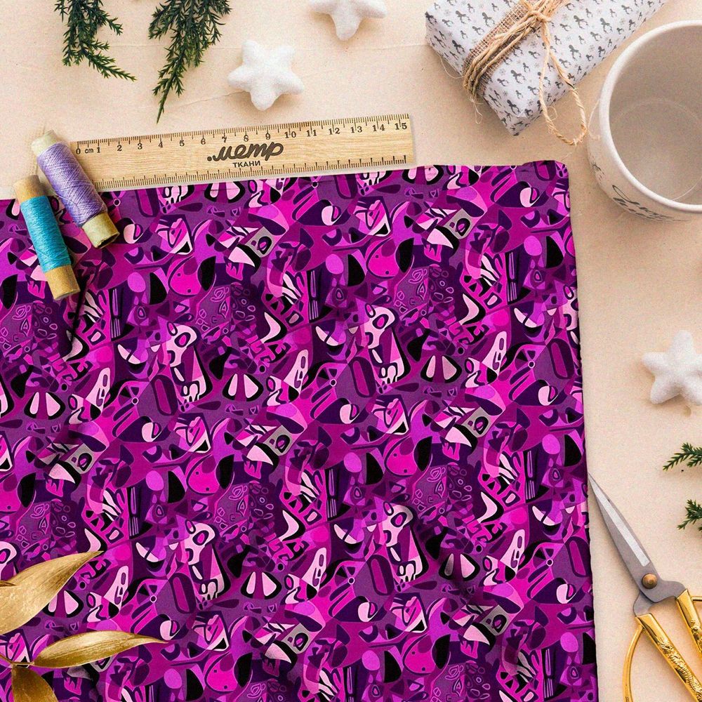 Ткань премиум флис тайные колебания моментов