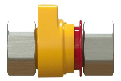 Клапан запорный газовый с электромагнитным КЗЭУГ-Б-25 /А, Д16Т, муфтовый