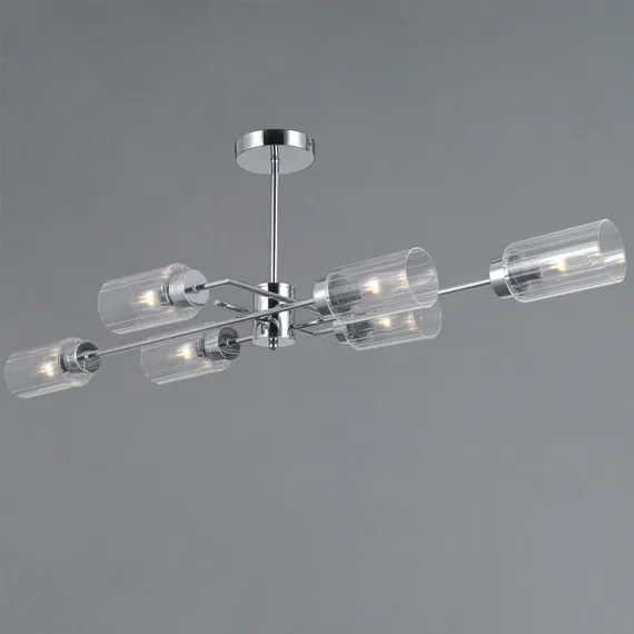 IL0734-6ASQ-25 CR NAPLES светильник потолочный