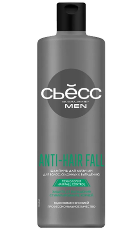 Сьесс Шампунь МУЖСКОЙ ANTI-HAIR FALL 450 мл *3*6