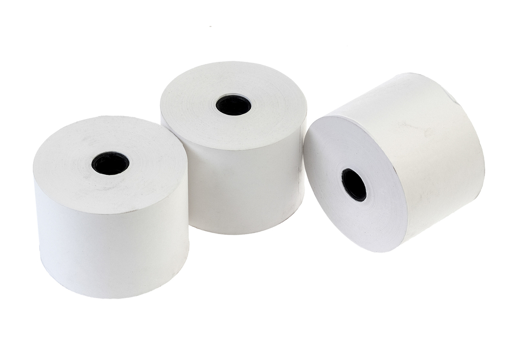 Чековая лента 44х60х12 48.8г/м2 офсет 140шт/уп