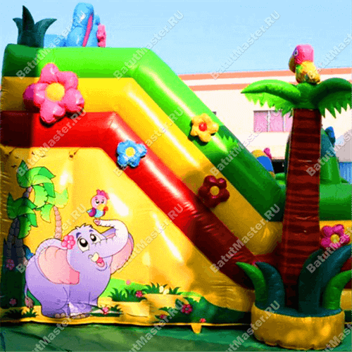 Надувная горка "Лимпопо"