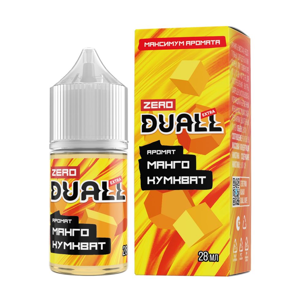 Duall Extra Zero - Манго, кумкват 28 мл