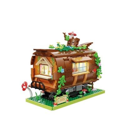 Конструктор CaDA лесной вагончик (737 деталей)