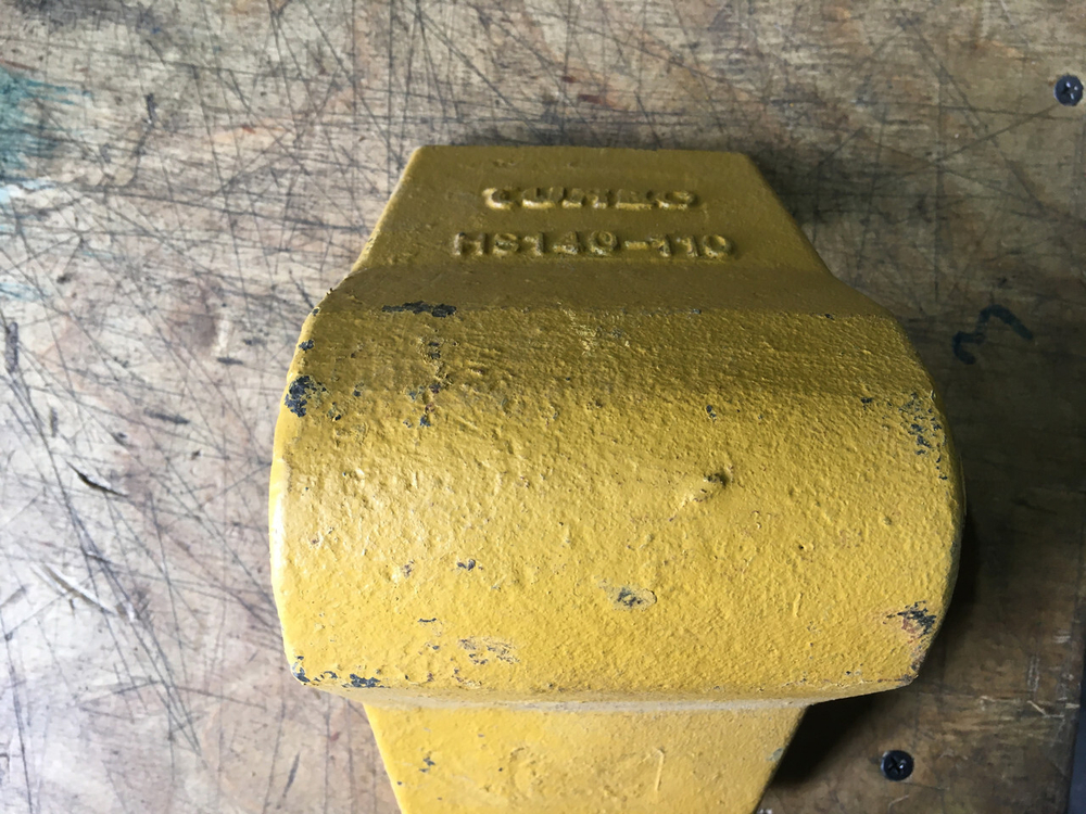 Защита углового шва "Пятка" 140*110 мм ковша