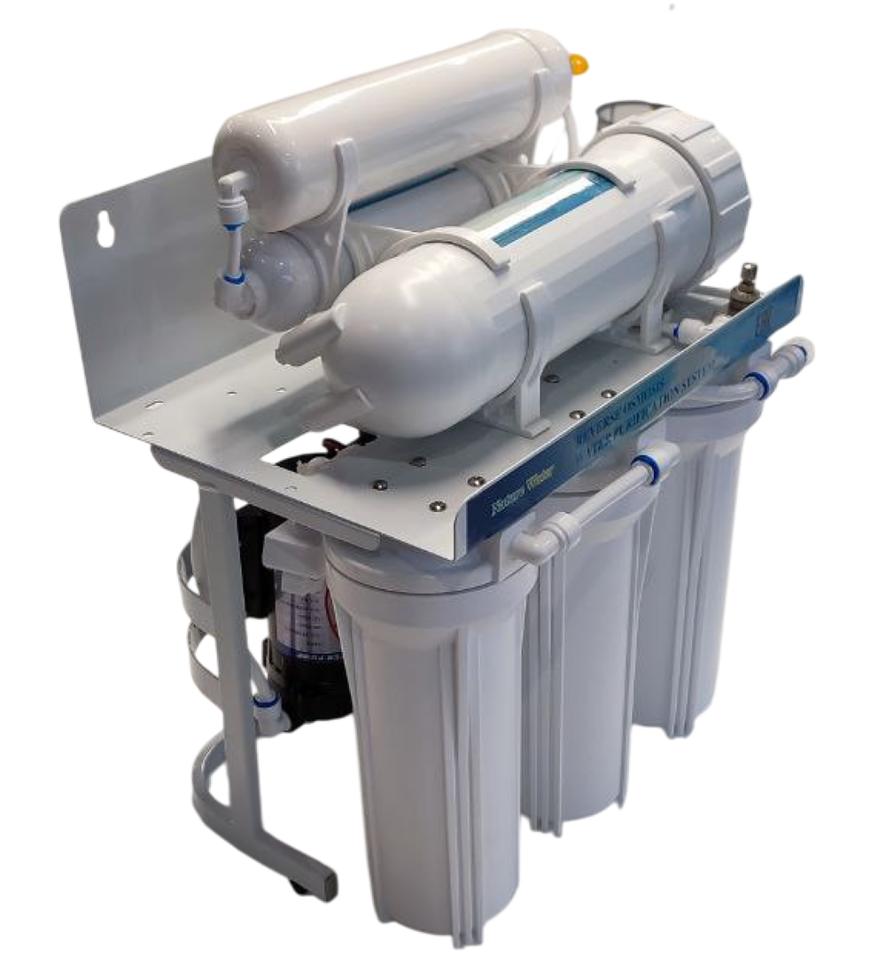 Система обратного осмоса NatureWater с насосом ROE2-400GPD (до 1550л/сут)