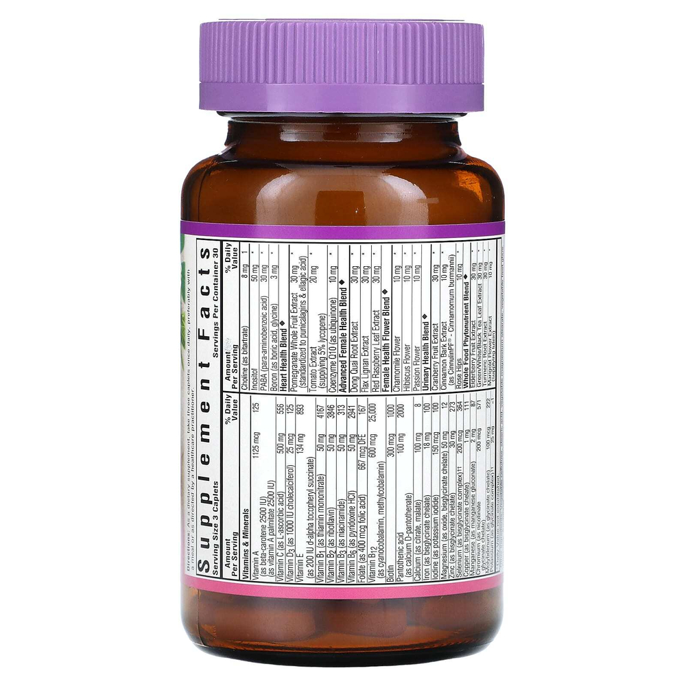 Bluebonnet Nutrition, Ladies 'Choice, комплекс из цельных продуктов, для женщин 18–49 лет, 90 капсул