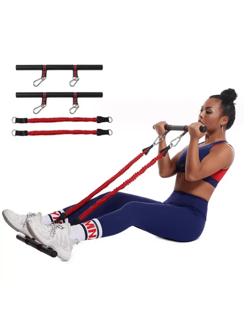 Эспандер для фитнеса с нагрузкой 27 кг