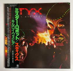 Винтажная виниловая пластинка LP Styx Kilroy Was Here (Japan 1983) (Obi)