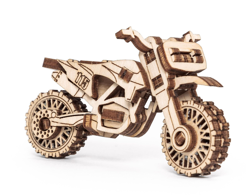 Сборная модели из дерева 3D EWA Набор машинок 5 в 1