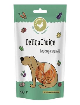 DelicaChoice Лакомство для собак "Твистер куриный"