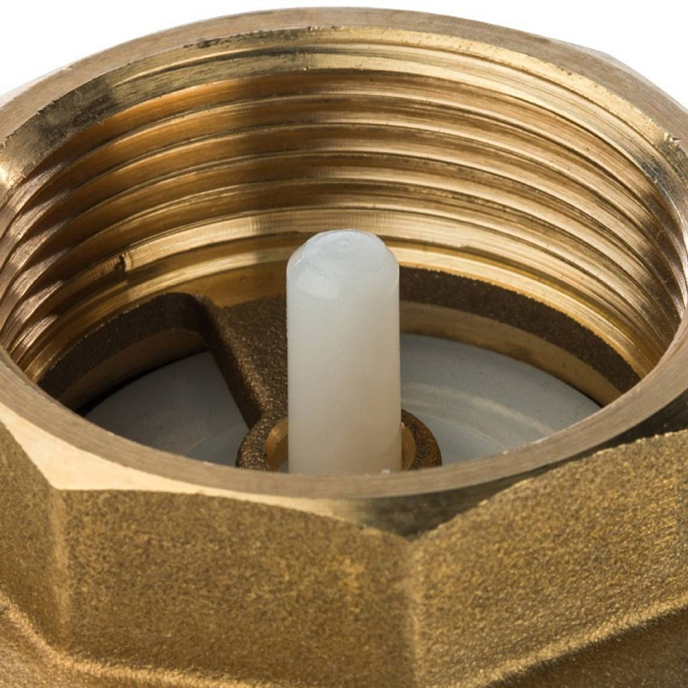 Клапан обратный STOUT - 1"1/2 (ВР/ВР, PN10, Tmax 100°C, затвор пластиковый)