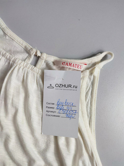 Топ CAMAIEU из вискозы базовый 42-44 размер