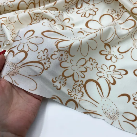 Микрофибра кремовый принт, Австрия