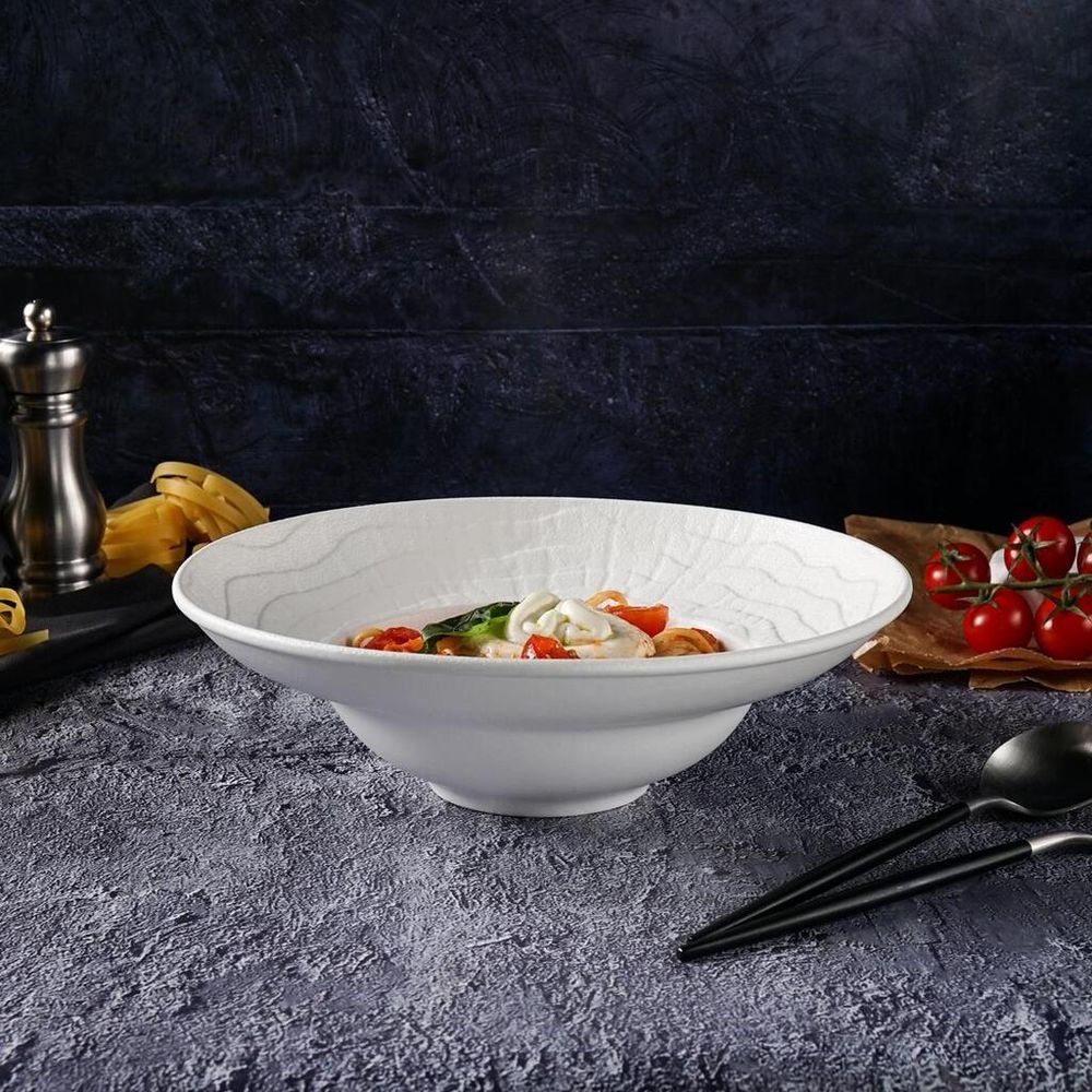 Тарелка глубокая 340 мл d 25 см h7,7 см для пасты, для супа   P.L. Proff Cuisine [3]