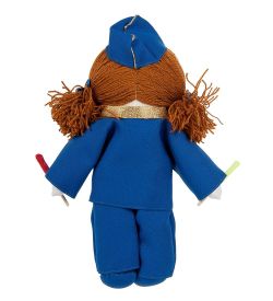 ТК-519 Игрушка лоскутная «Проводница»