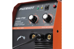 Сварочный инверторный полуавтомат PATRIOT WMA 175M MIG/MAG/MMA, полуавтоматическая сварка в среде 605302150
